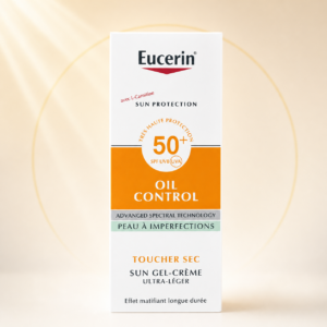 Eucerin واقي شمس للوجه للتحكم بالدهون SPF50+