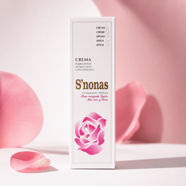 Sionas كريم الترطيب برائحة الورد