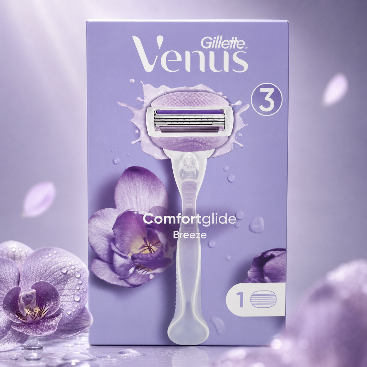 Gillette Venus شفرة ComfortGlide Breeze بثلاث شفرات - Image 2