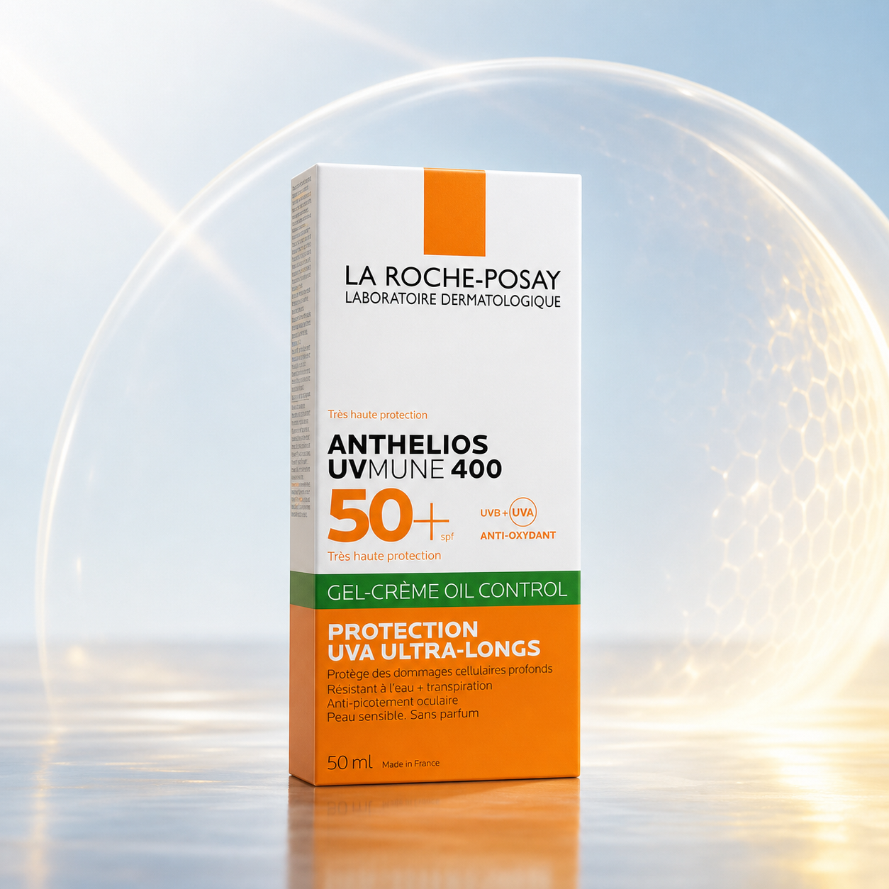 La Roche-Posay أنثيليوس UVMune 400 واقي شمس للتحكم بالدهون SPF50+ - Image 2
