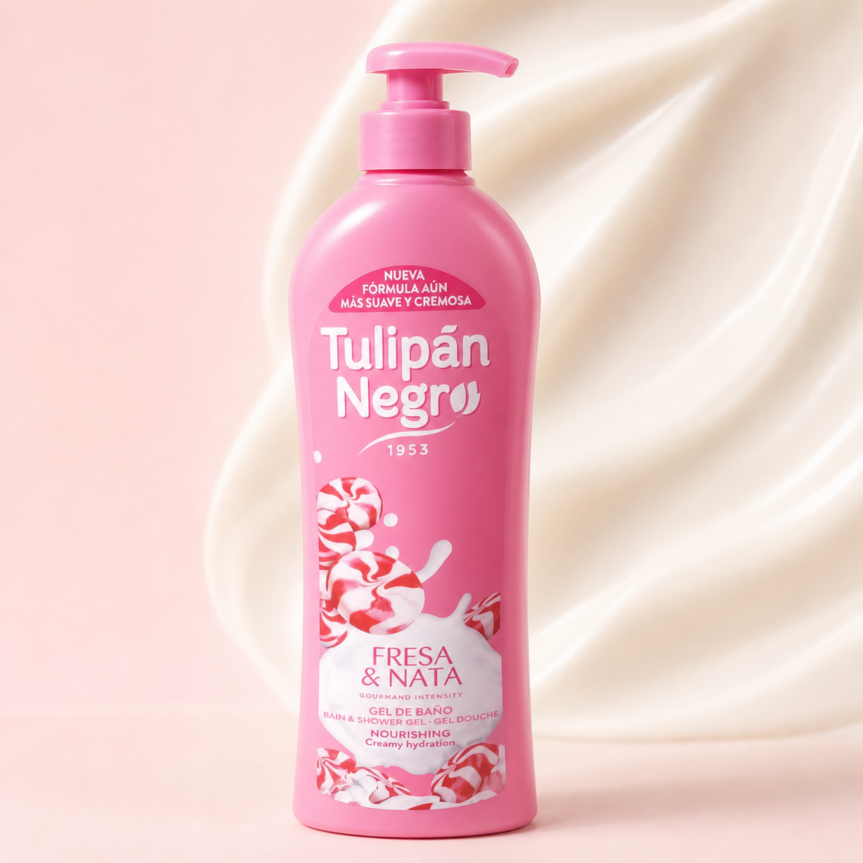 Tulipán Negro جل الاستحمام بالفراولة والكريمة - Image 2