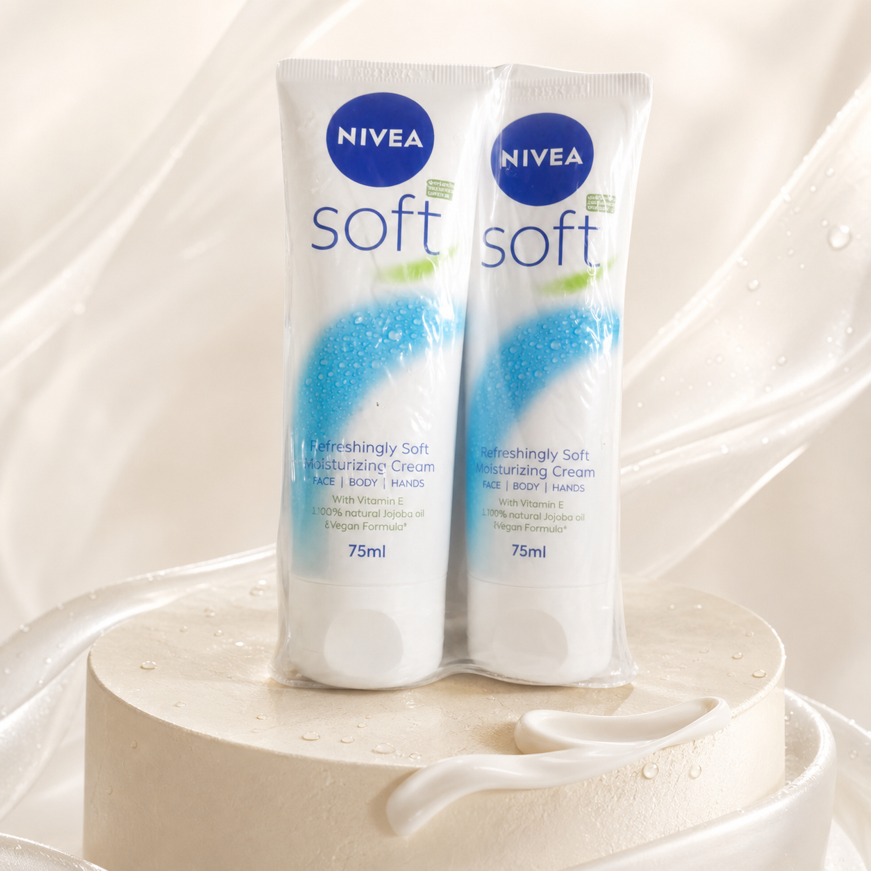 NIVEA سوفت كريم الترطيب المنعش - Image 3