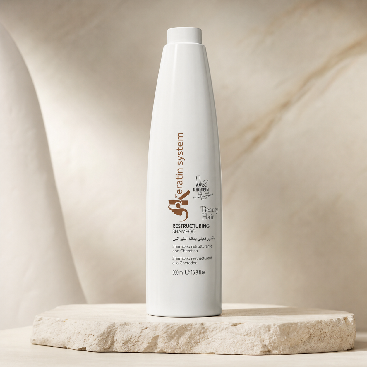 Keratin System شامبو إعادة بناء الشعر - Image 4