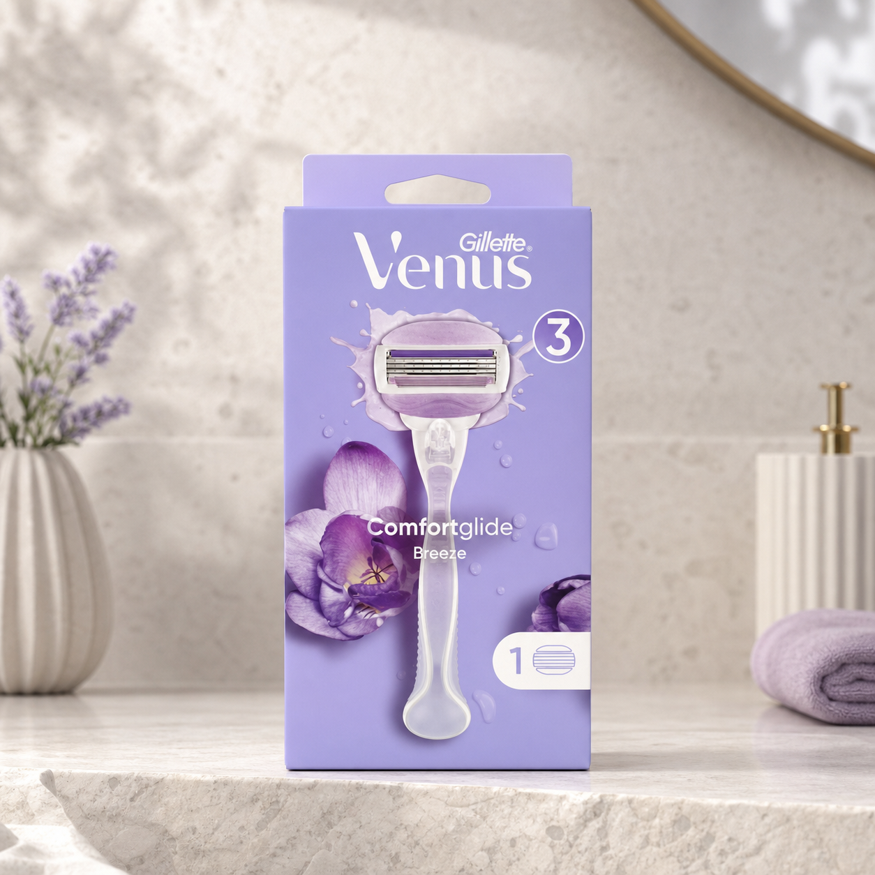 Gillette Venus شفرة ComfortGlide Breeze بثلاث شفرات - Image 4