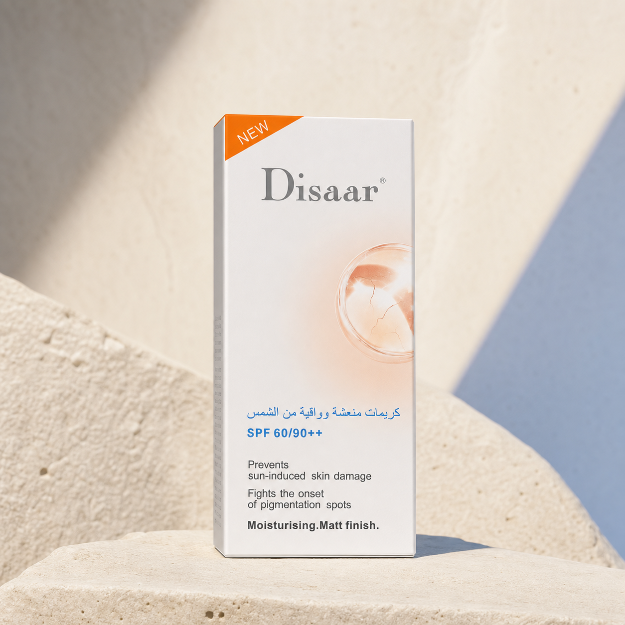 Disaar واقي شمس مطفي SPF 60/90++ - Image 4