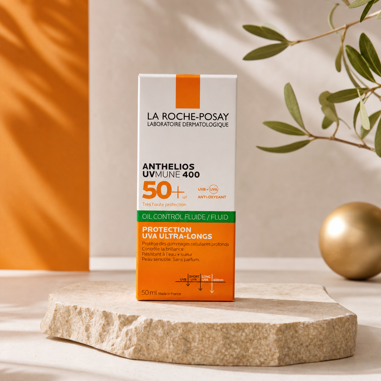 La Roche-Posay أنثيليوس UVMune 400 واقي شمس للتحكم بالدهون SPF50+ - Image 4
