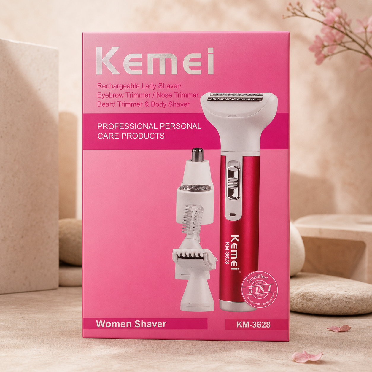 Kemei جهاز العناية الشخصية KM-3628 خمسة في واحد - Image 4
